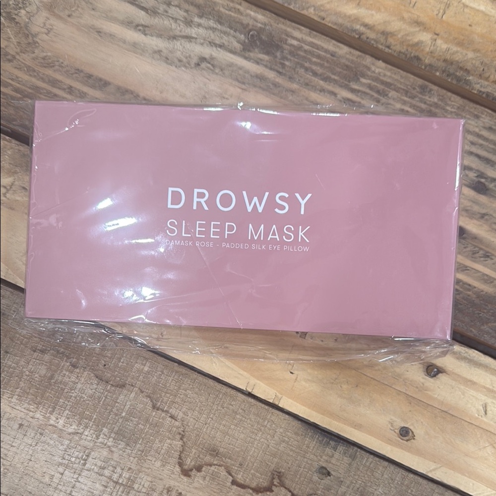 Drowsy Rose Silk Sleep Mask
